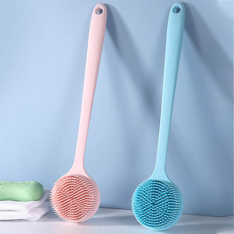 Silicone bath brush